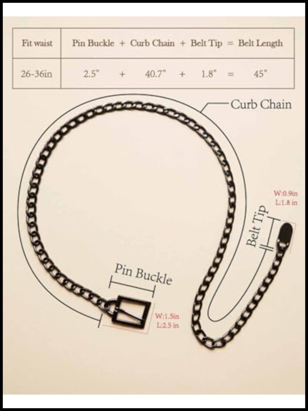Multilayer Metal Chain Belt Stylish Waist Chain for Dresses & Outfits - Picture 2 of 5
